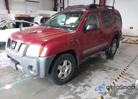 2005 Nissan Xterra S from USA, damaged, VIN 5N1AN08U55C632541